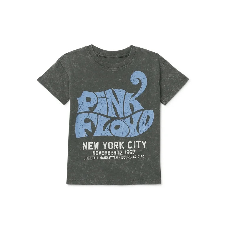 Pink Floyd Toddler Boys or Girls Short Sleeve Crewneck T-Shirt, Sizes 12M-5T | Walmart (US)