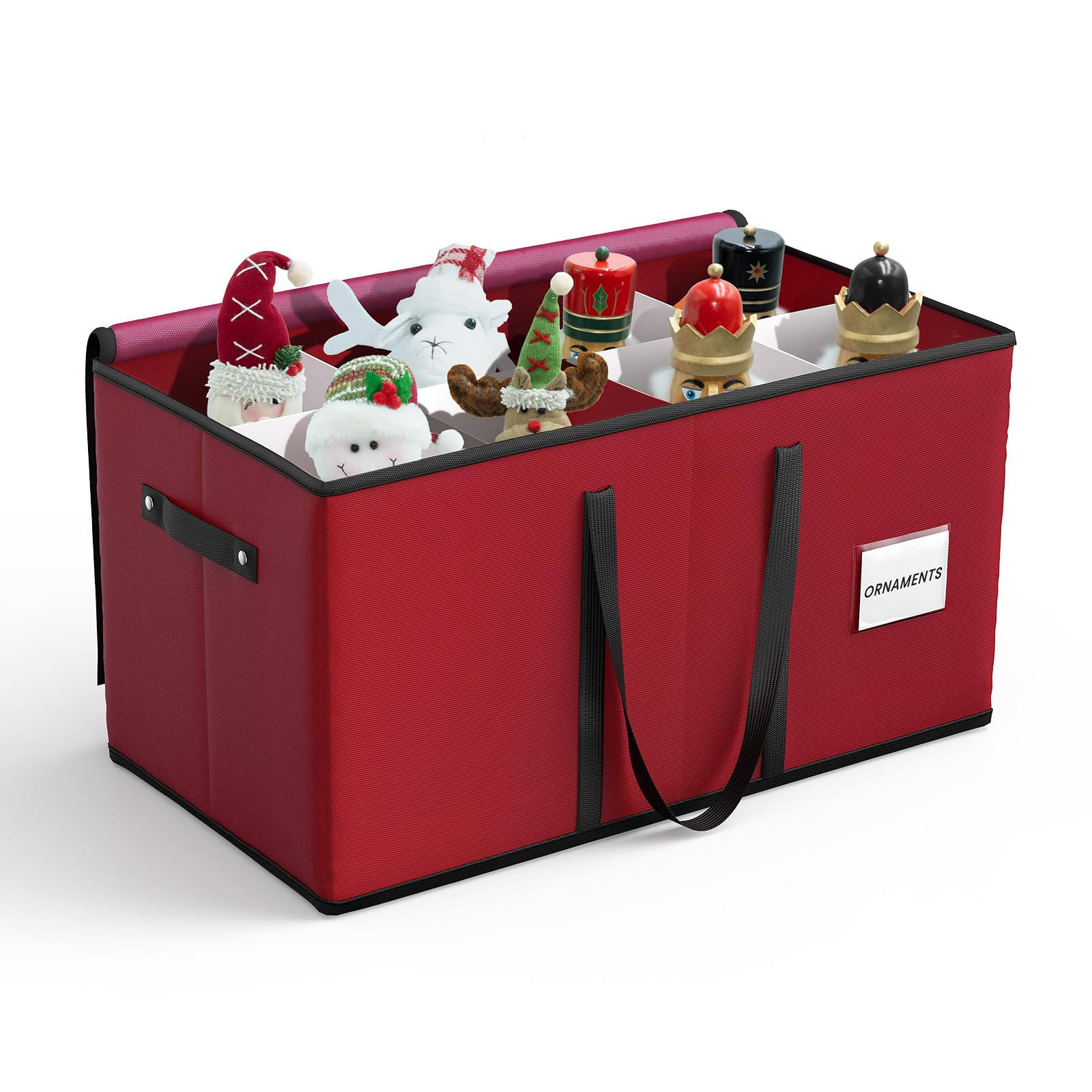 Christmas Nutcracker and Figurine Collectible Storage Box, Christmas Decor Storage Containers for... | Amazon (US)