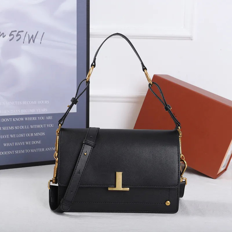 Luxury Classic Designer Handbag Cowhide Organ Bag 2023 Womens Metal Logo With Internal Label Flip... | DHGate