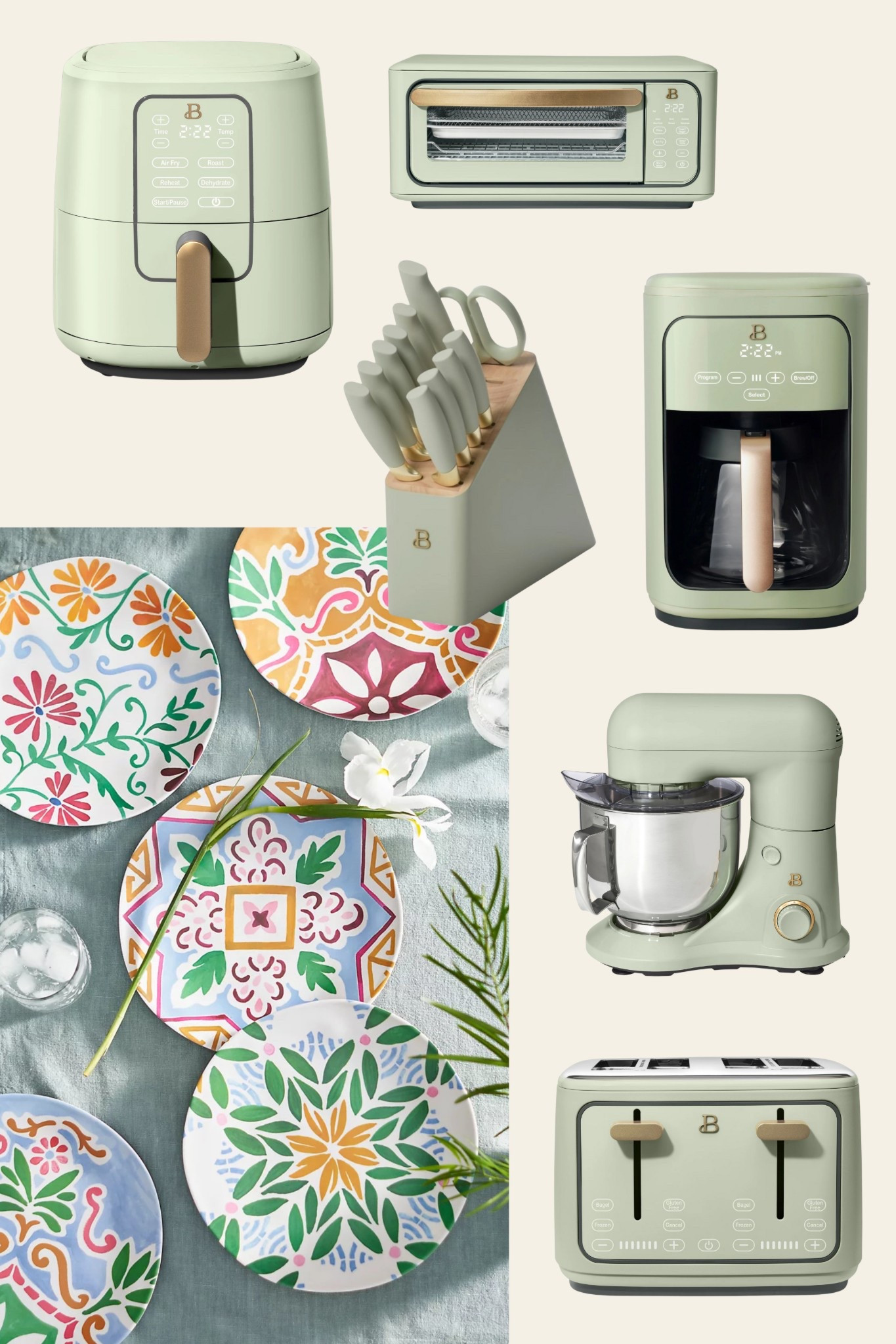 Sage Green Floral Kitchen Vibes ✿ Featuring Drew Barrymore at Walmart & Anthropologie Dinnerware

sage green kitchen, floral kitchen decor, kitchen inspiration, sage green aesthetic, Drew Barrymore kitchen collection, Beautiful by Drew Barrymore, Walmart kitchen finds, Anthropologie dinnerware, floral plates, green kitchen ideas, modern cottage kitchen, botanical kitchen vibe, Anthropologie kitchen style, soft green kitchen, sage and floral combo, cozy kitchen inspo, earthy kitchen tones, whimsical kitchen decor, garden-inspired kitchen, curated kitchen look, pastel kitchen accents, sage green cookware, nature-inspired kitchen design

#LTKHome
