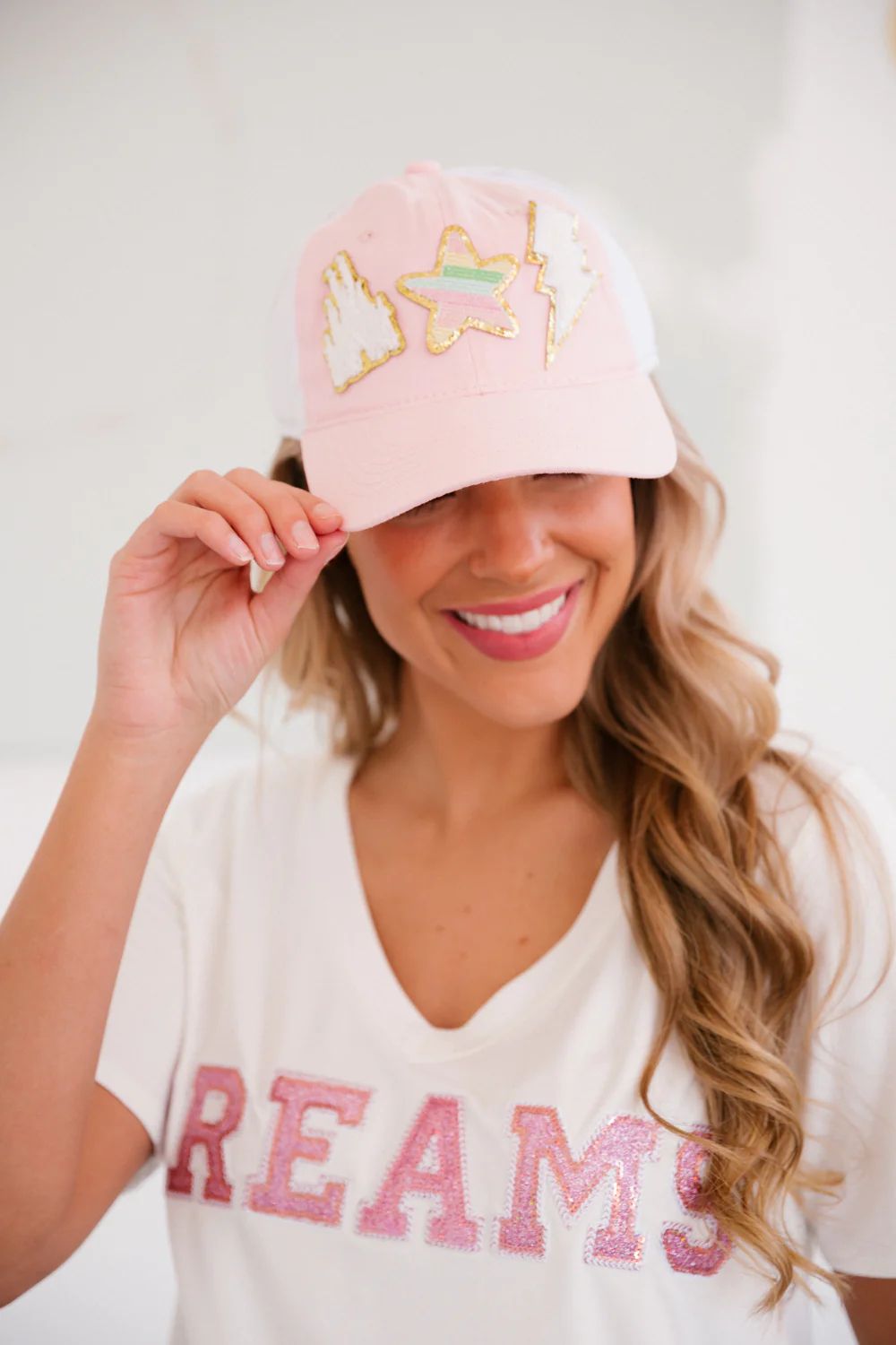 PARK DAY PINK PATCH HAT | Judith March