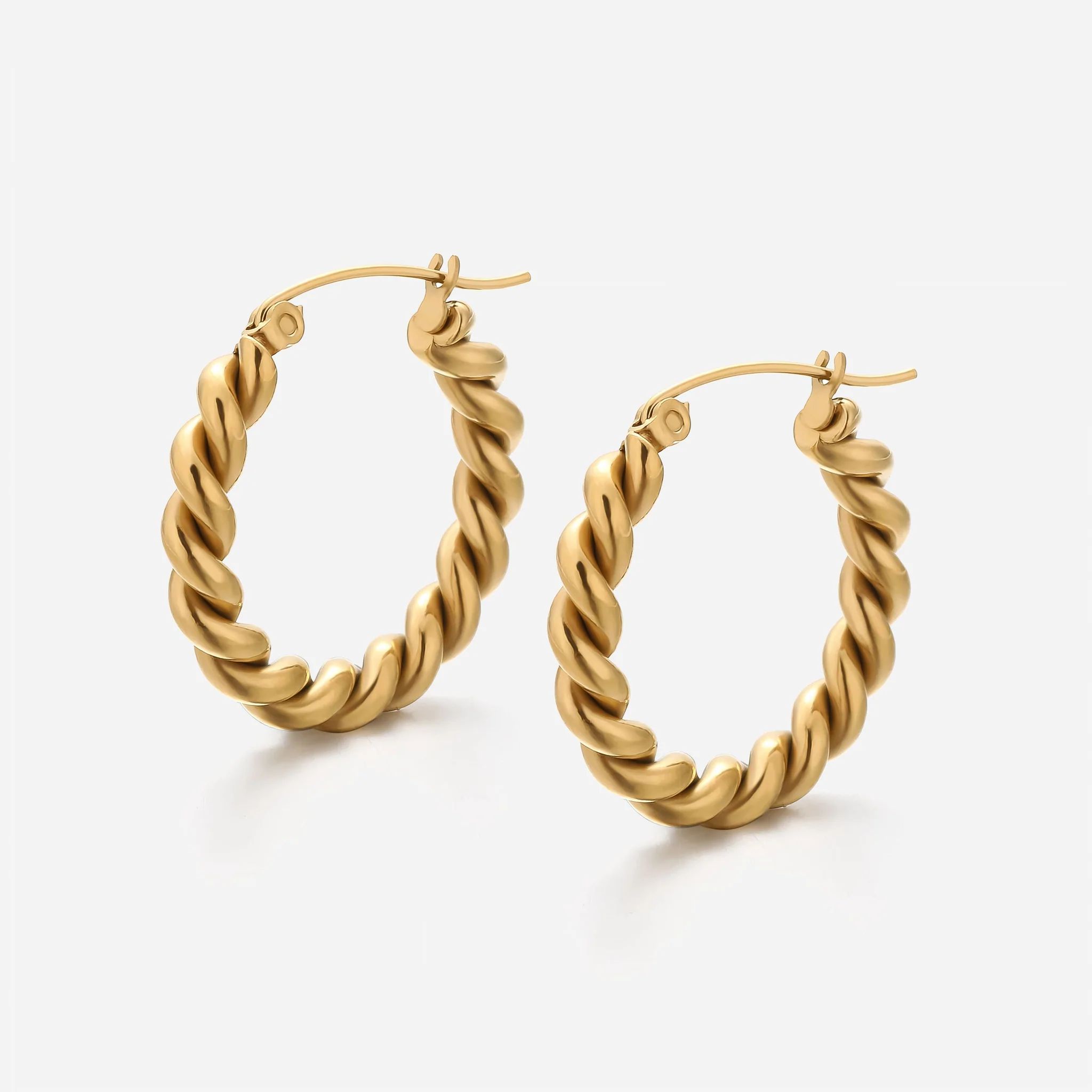 Cassia Croissant Hoop Earrings | Victoria Emerson