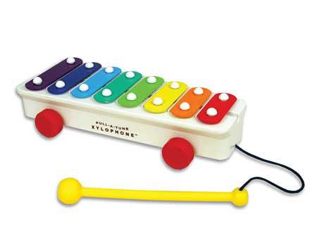 Retro Fisher-Price Pull-A-Tune Xylophone - Best for 1 year olds | Fat Brain Toys
