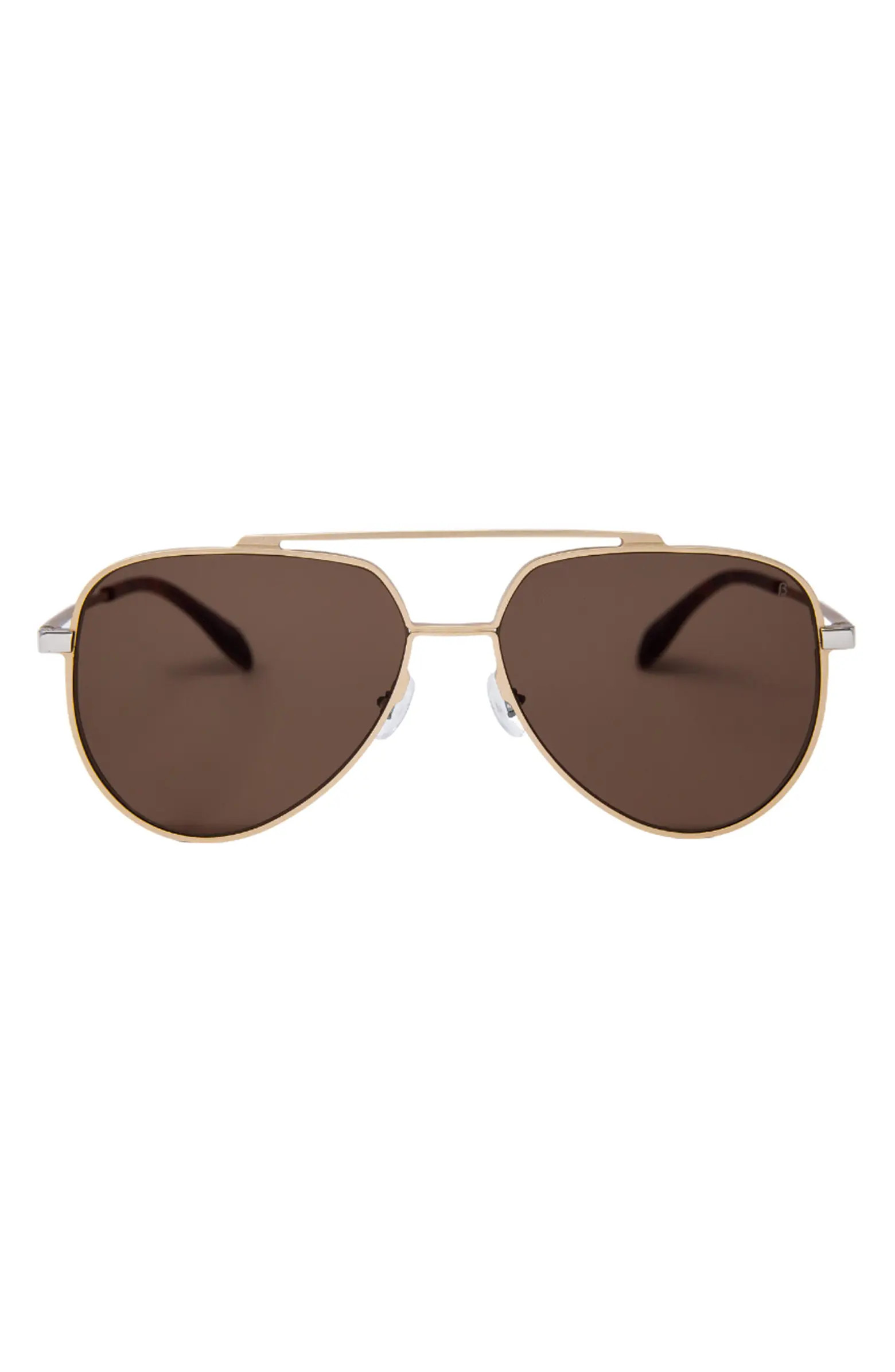 MITA SUSTAINABLE EYEWEAR Vizcaya 58mm Aviator Sunglasses | Nordstrom | Nordstrom