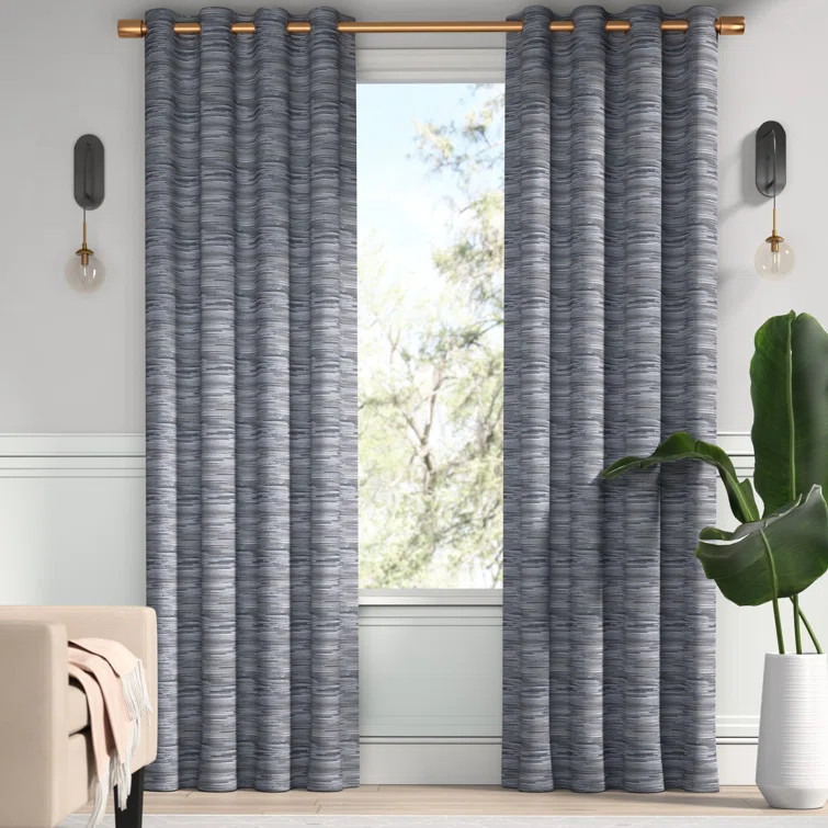 Broderick Max Blackout Thermal Grommet Single Curtain Panel | Wayfair North America