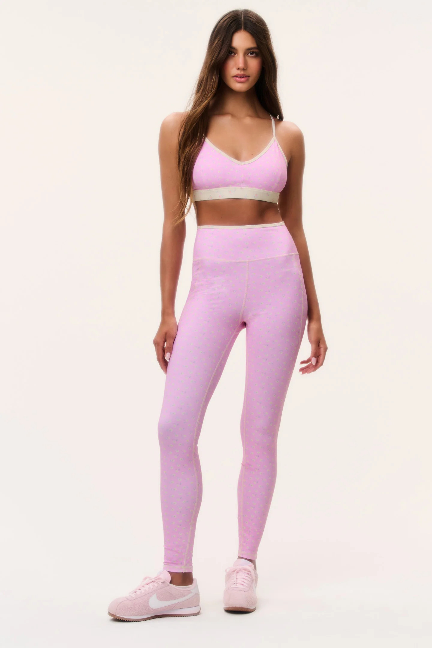 Highland Polaroid Rose Active Legging | LoveShackFancy