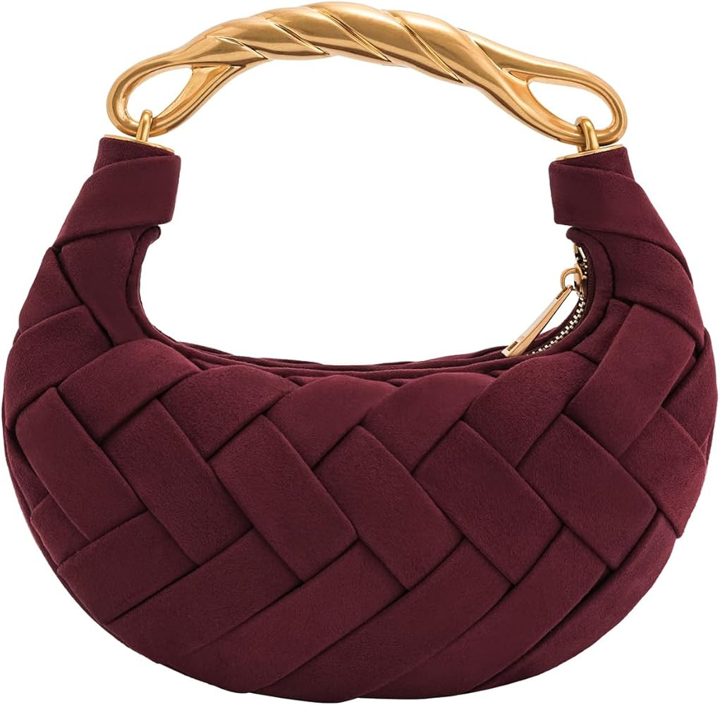 JW PEI Orla Weave Handbag - Claret | Amazon (CA)