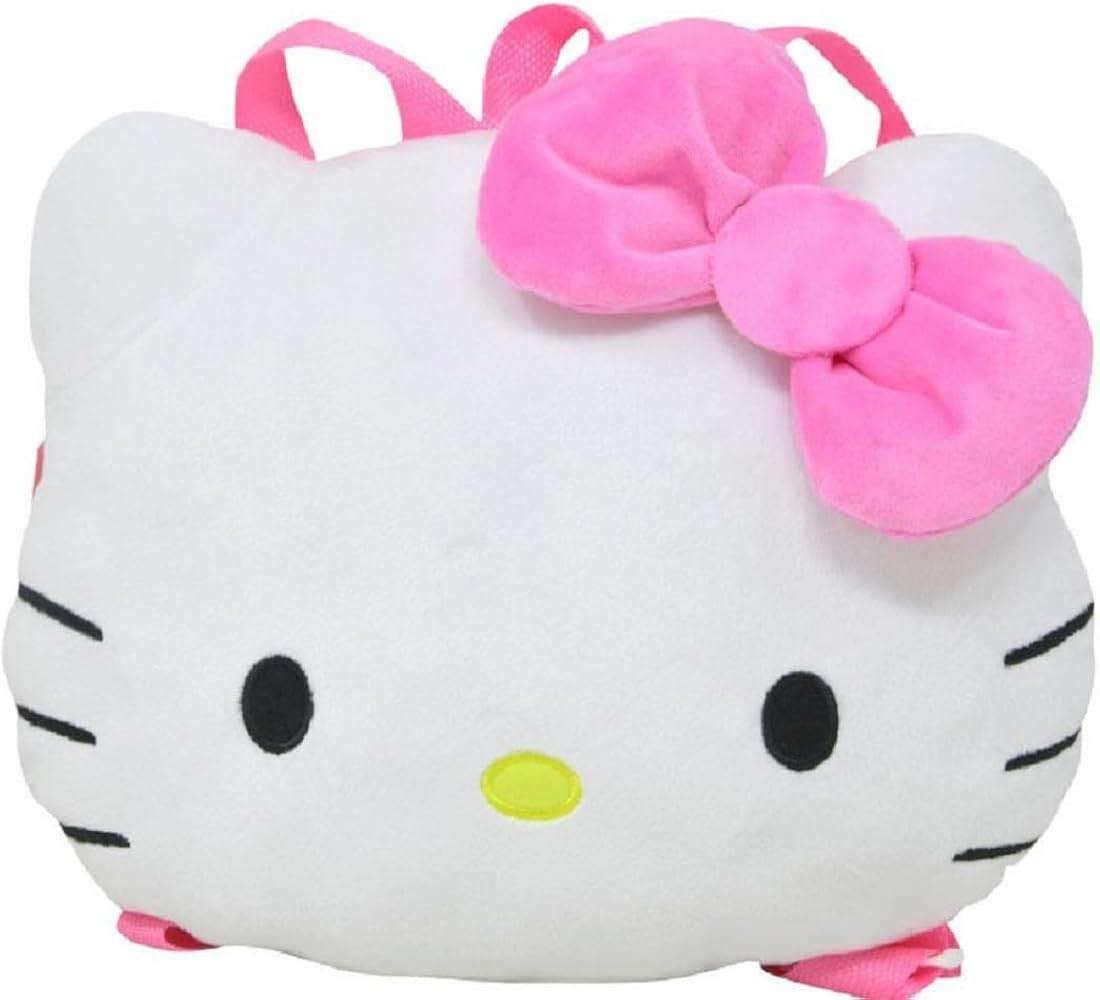 Fast Forward Hello Kitty Head Shaped Plush Backpack 10"x13" | Amazon (US)