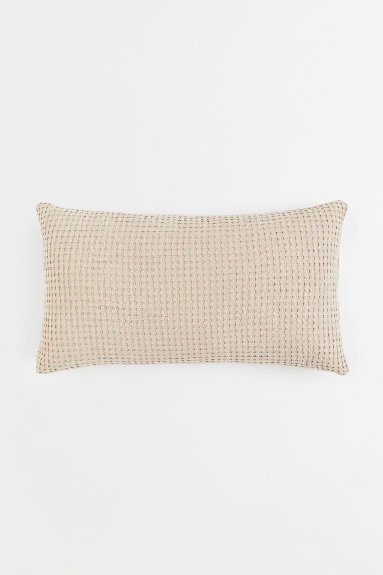 Waffled Cotton Cushion Cover | H&M (US + CA)
