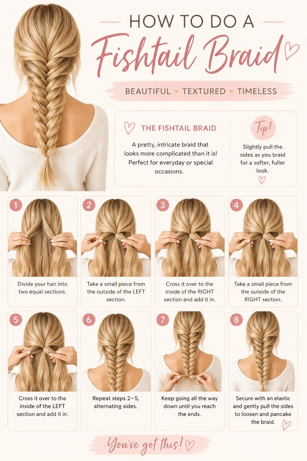 How to do a fishtail braid 🩷

#LTKBeauty