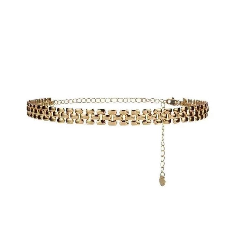 Gold Chain Choker, Thick Chain Bracelet, Statement Necklace, Minimalist Choker - Etsy | Etsy (US)
