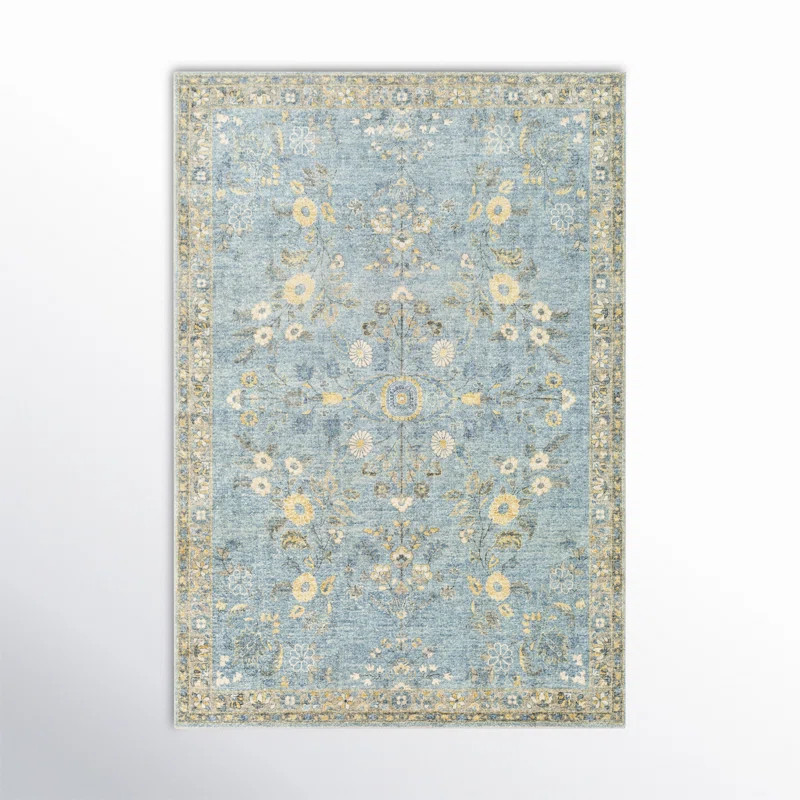 Berger Floral Indoor Rug | Wayfair North America