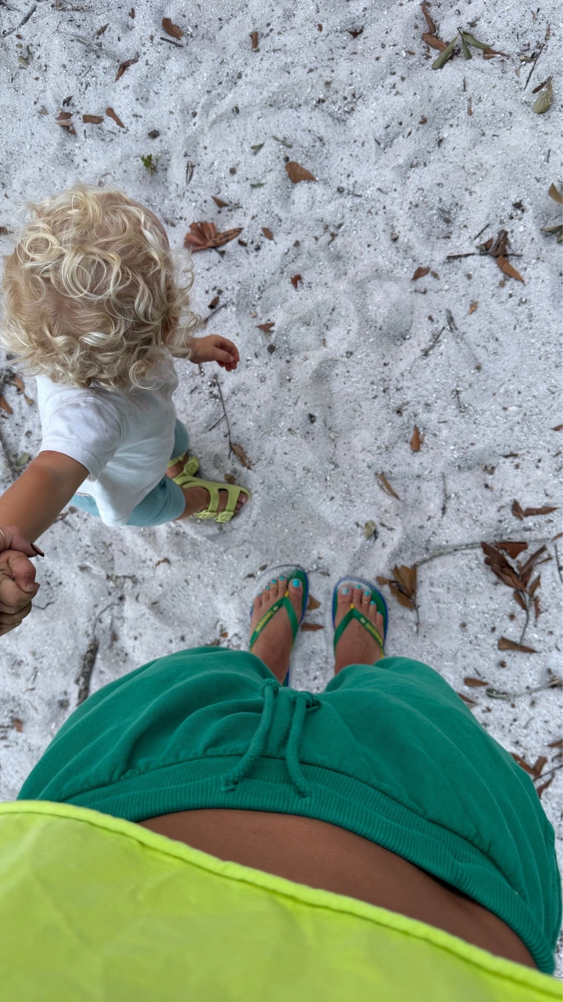 Lots of green tones recently! My top was sold out in the exact color, I linked in blue!

#LTKmomlife #LTKKids #LTKdayinmylife