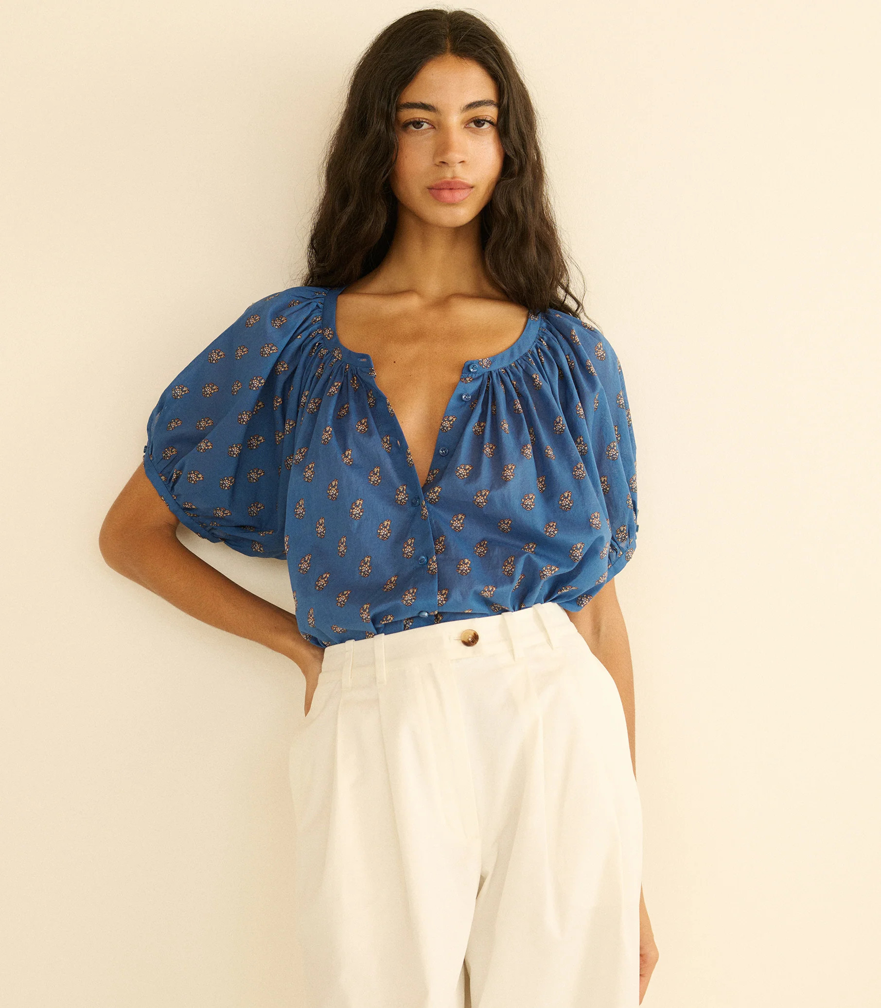 June Top - Eartha Paisley | DÔEN | DOEN
