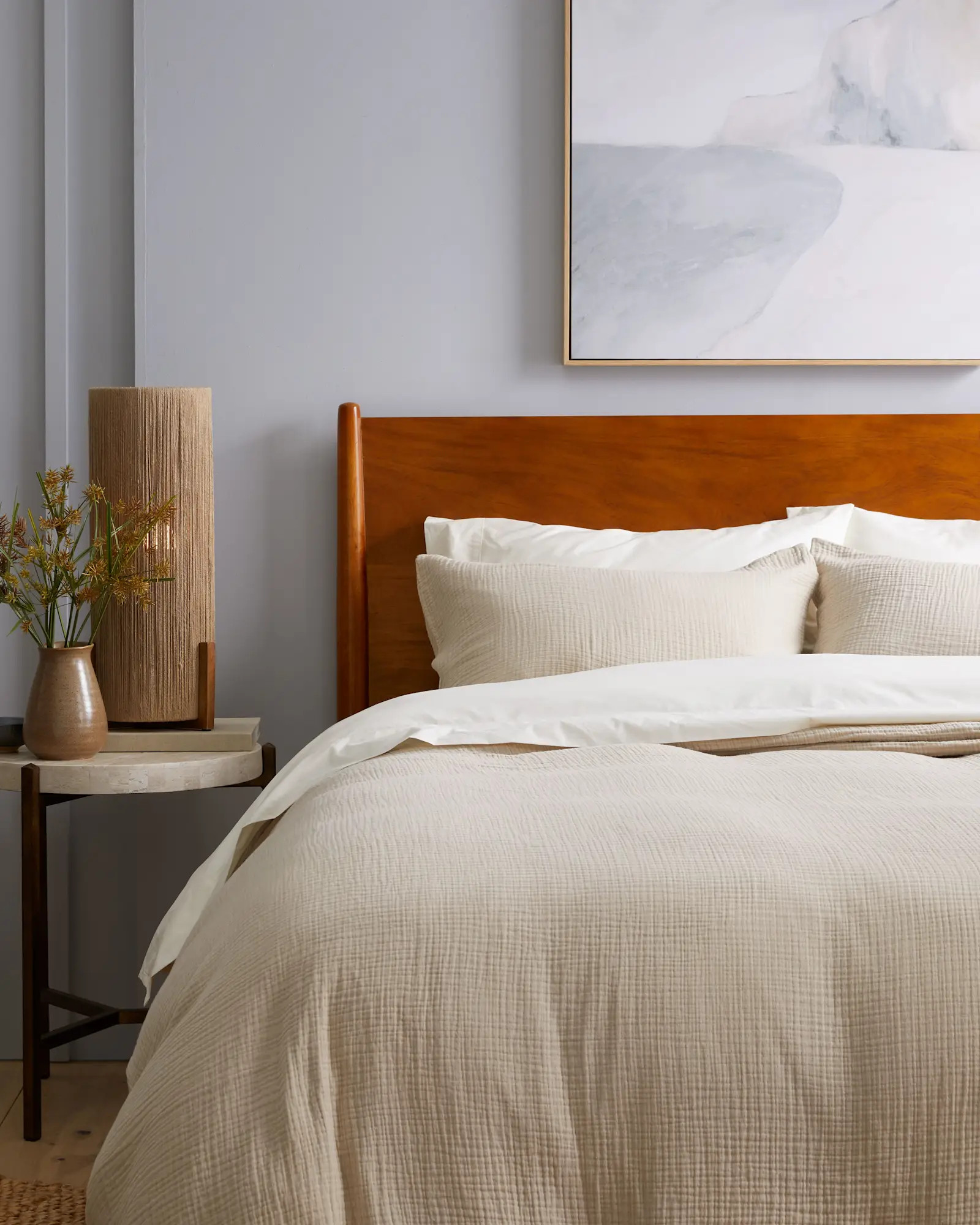 Organic Airy Gauze Duvet Cover Set | Quince | Quince