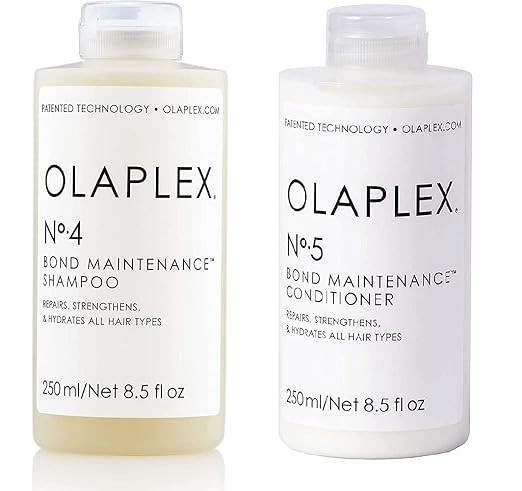 Olaplex No.5 Bond Maintenance Conditioner, 8.5 Fl Oz with Olaplex No.4 Bond Maintenance Shampoo, ... | Amazon (US)