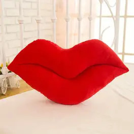 Soft & Cozy Lip-Shaped Plush Pillow - Perfect for Sofa, Bedroom, and Living Room Decor - Washable... | Temu Affiliate Program