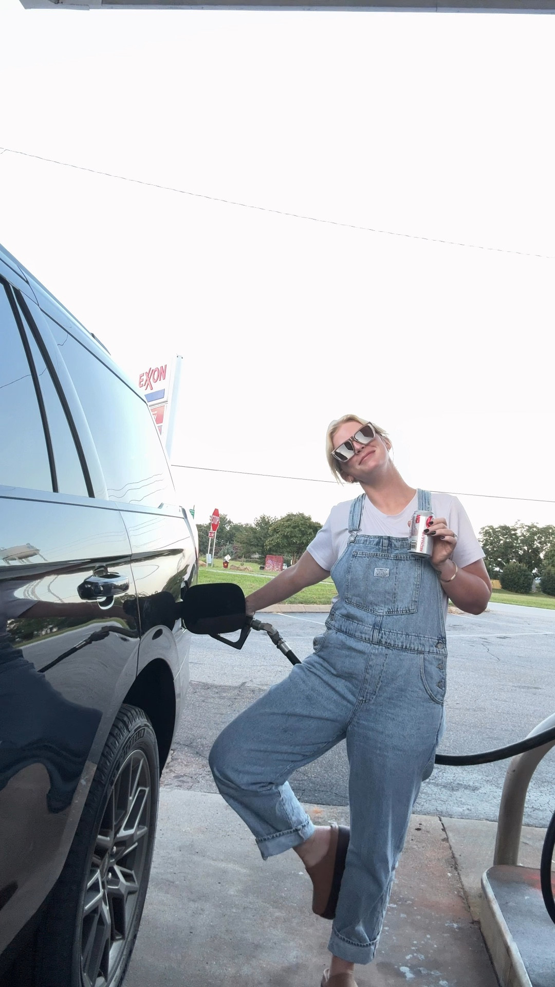 It’s Labor Day, I’m definitely not 17, and the gas light was actually on. Hope y’all had a great long weekend!

👖These overalls are some of my faves! I can’t wait to style them into Fall and cooler weather.

#LTKFamily #LTKStyleTip