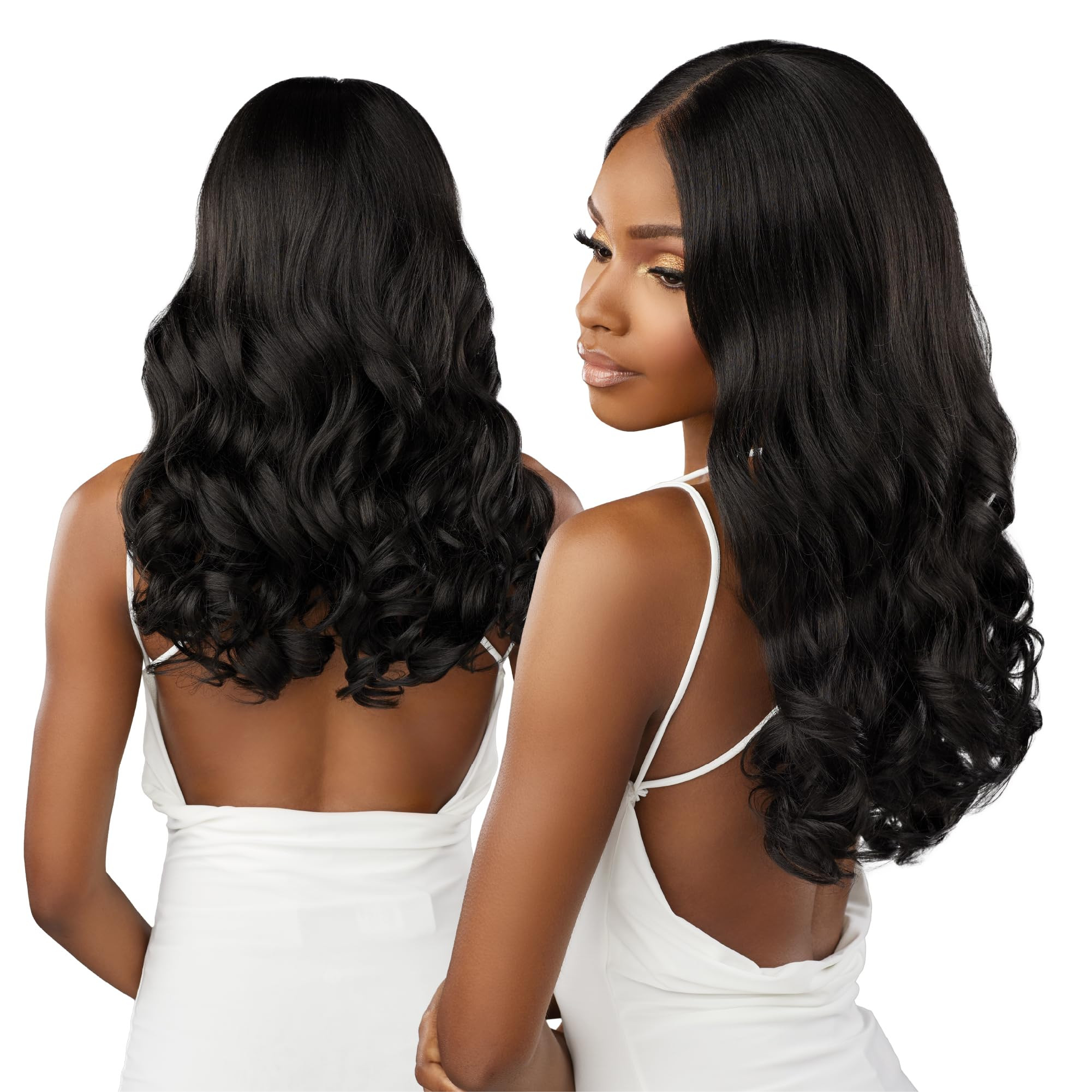 Sensationnel Bare lace fulllace wig - unit 3 human hair blend all lacefrontal glueless synthetic ... | Amazon (US)