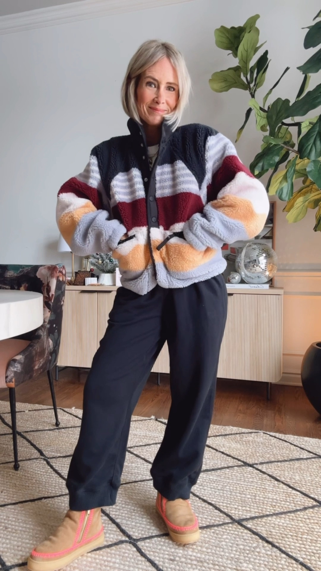 winter cozy
apres ski
fleece and pants in xs
Free Peoplee

#LTKdayinmylife #LTKActive #LTKOver40