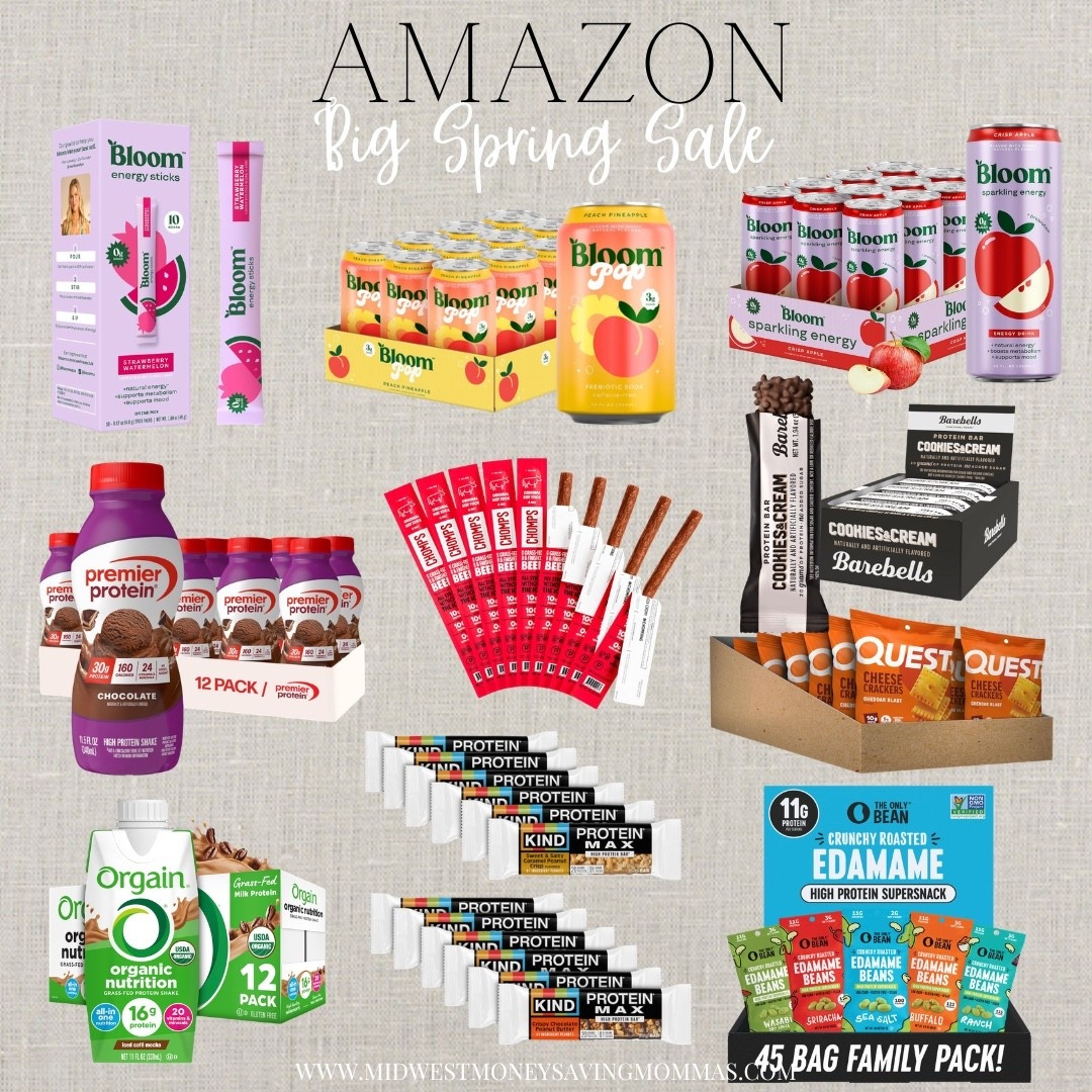 Amazon Big Spring Sale

Energy drinks  protein snacks  protein shakes  prebiotic soda  sale alert 

#LTKfoodie #LTKSaleAlert #LTKmomlife
