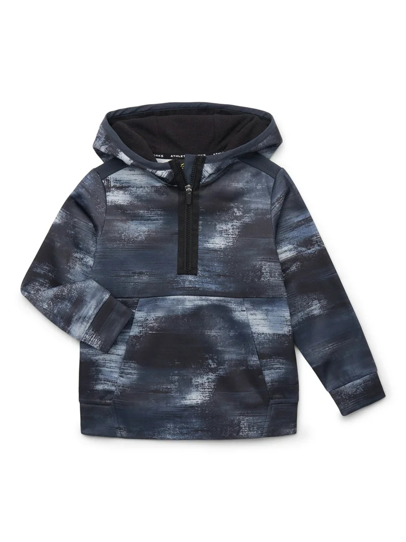 Athletic Works Boys Tech Fleece Pullover Hoodie, Sizes 4-18 & Husky | Walmart (US)