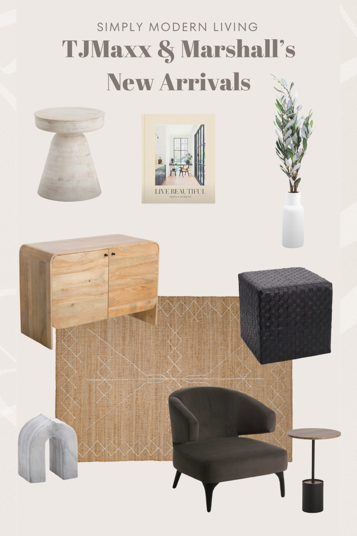 New finds from Marshall’s and TJMaxx

#decor #furniture #athenacalderone #decorbook

#LTKsalealert #LTKhome #LTKFind