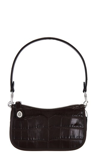 Coach Swinger Bag in Chocolate. | Revolve Clothing (Global)