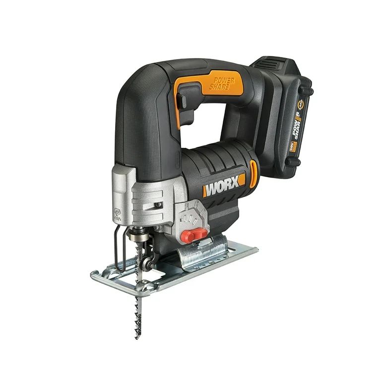 Worx WX543L 20v POWER SHARE Variable Speed Keyless Cordless Jigsaw(Battery Included) | Walmart (US)