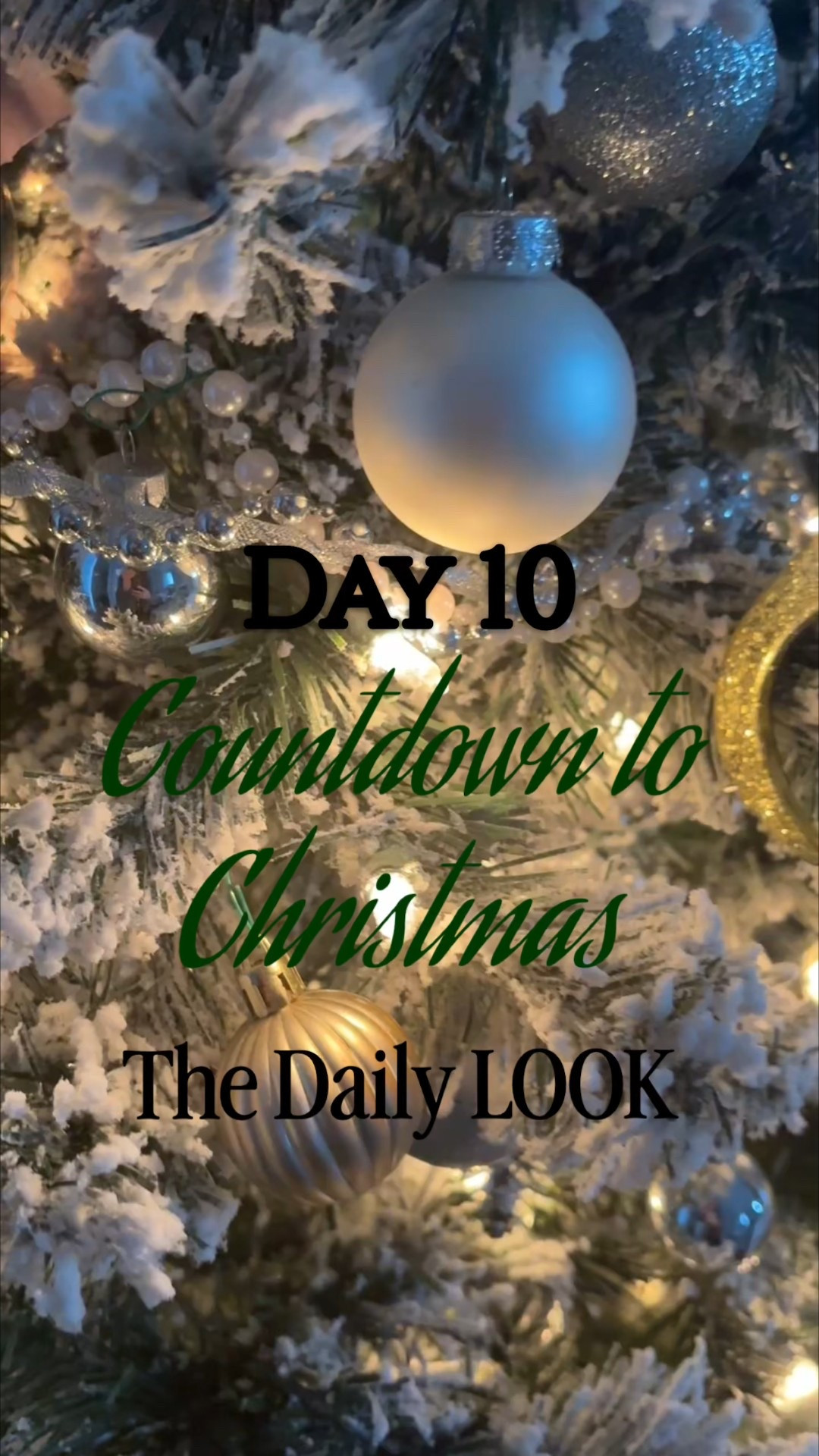 Countdown to Christmas: The Daily Look | Day 10 — Christmas Eve

This one almost stayed in my camera roll.
Hosting a full house meant less time for posting and more time for being present — exactly as it should be.

A Christmas Eve look worn while the table filled, the house buzzed, and moments unfolded in real time.

Grateful for the pause, the people, and the magic of the night 🤍🎄


#LTKgrwm #LTKSeasonal #LTKOver40