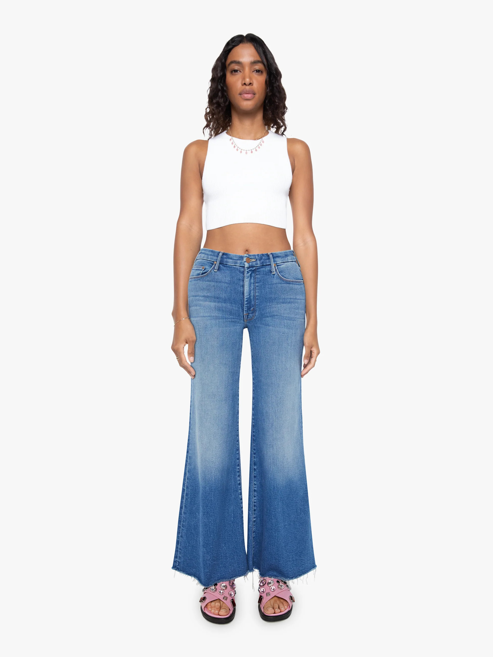 The Roller Fray - Work Hard Play Hard | Mother Denim