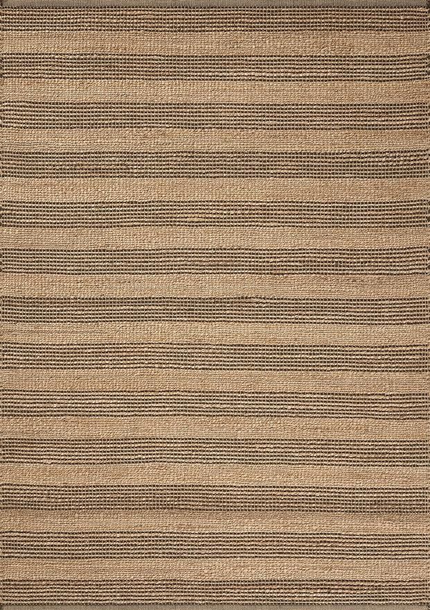 Loloi Chris Loves Julia Judy Collection JUD-06 Natural/Chocolate 2'-3" x 3'-9" Accent Rug | Amazon (US)