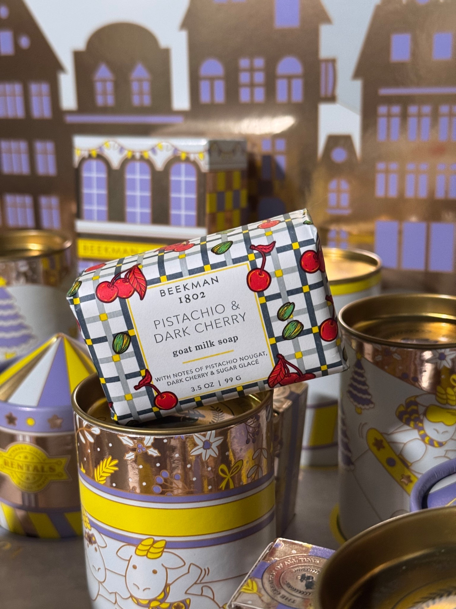 Day 2 of my Beekman 1802 calendar was a mini size of the Pistachio and Dark Cherry soap 🍒 

#LTKHoliday #LTKBeauty #LTKGiftGuide