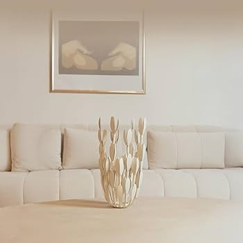 Ivory Taper Candle Holder - Branch & Wick Co. Tulip Candle Stick Holder Holds 8 Taper Candles for... | Amazon (US)