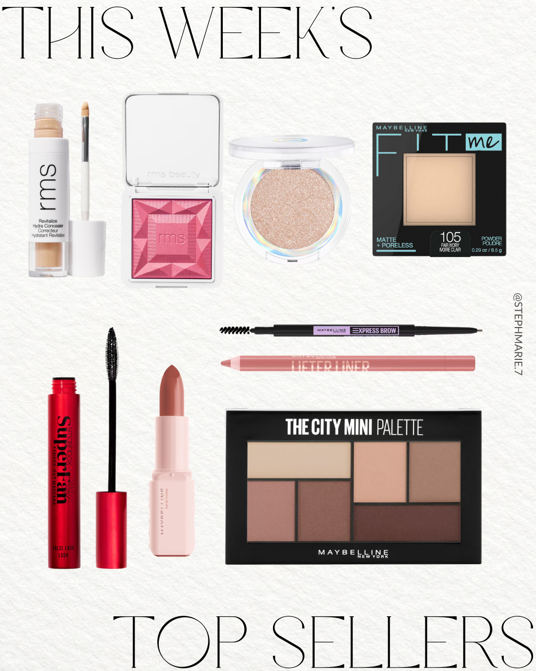 This week’s top sellers! So many tried-and-true favorites made the list, including some of my favorite drugstore makeup staples and everyday essentials I reach for again and again.  

 #LTKOver40 #LTKBeauty
