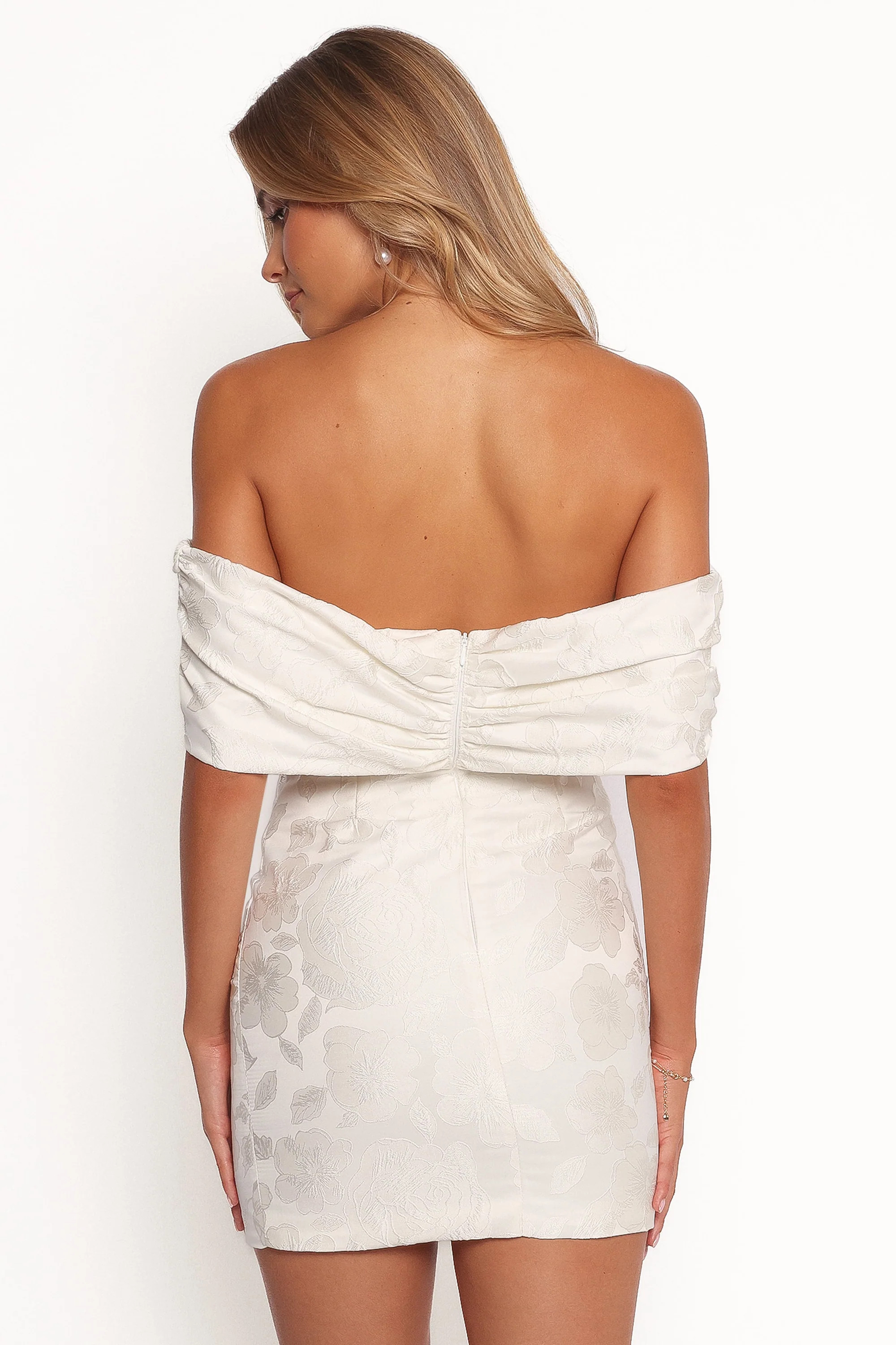 Kaeli Mini Dress - White | Petal & Pup (US)