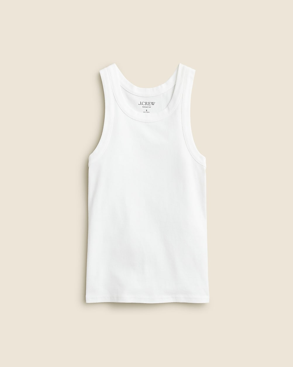 Perfect-fit high-neck tank top | J. Crew US