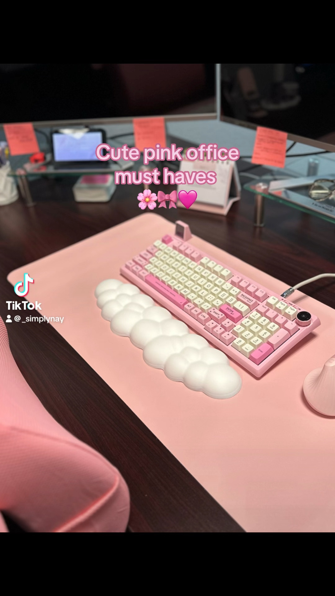 Cute pink office must haves 🌸🎀🩷

#LTKHome #LTKStyleTip #LTKVideo