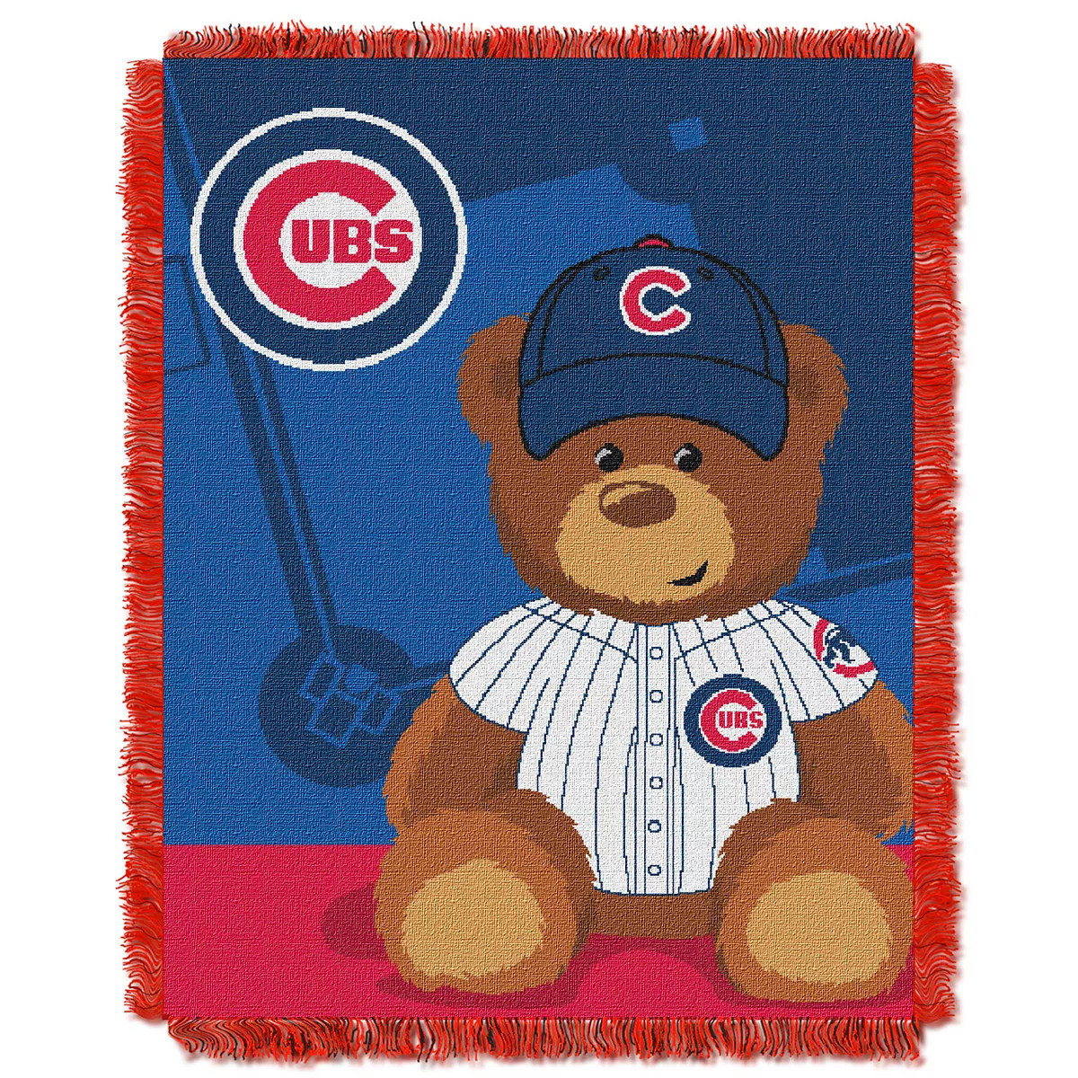 Chicago Cubs Baby Jacquard Throw | Kohl's