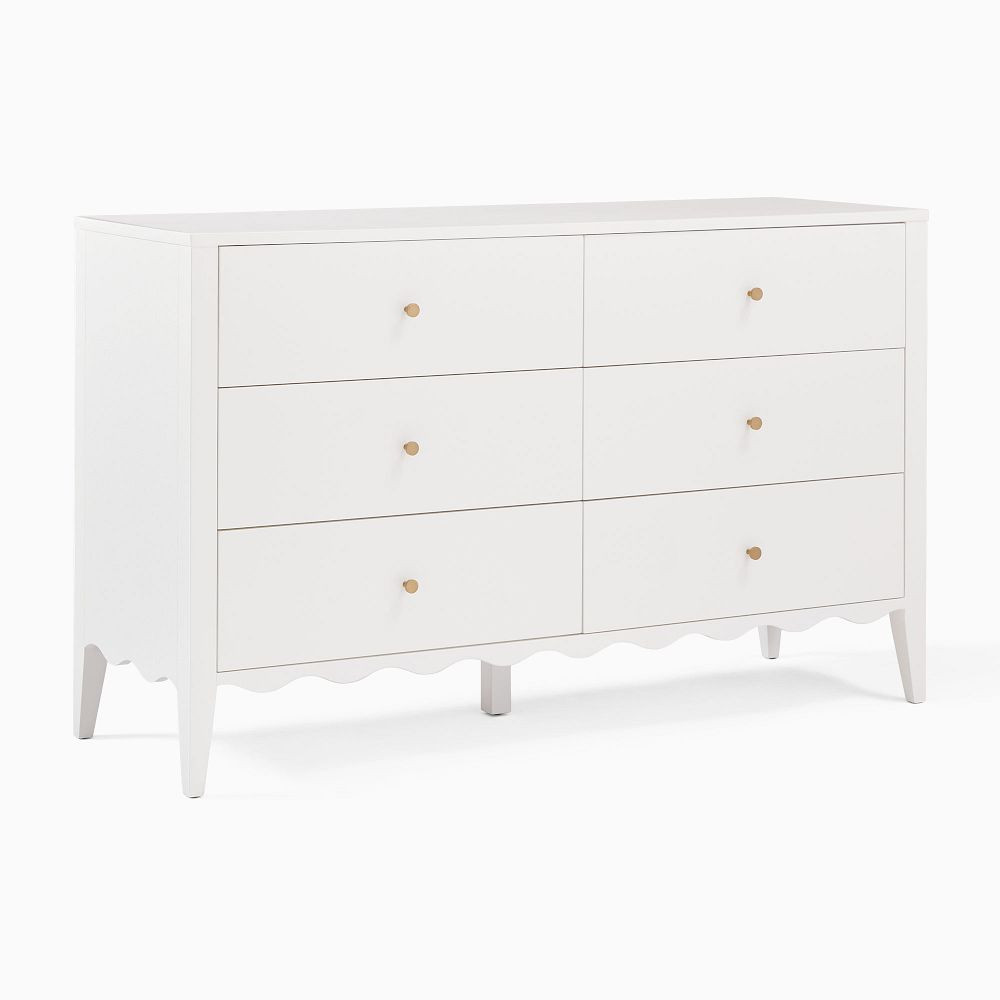 Kids Daisy 6-Drawer Dresser (55") | West Elm (US)