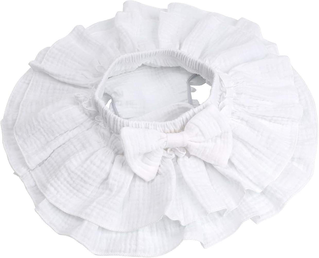 HOOLCHEAN Baby Girls Soft Cotton Gauze Ruffle Mini Skirt with Shorts | Amazon (US)