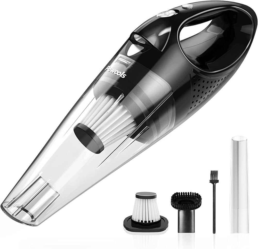 Powools Car Vacuum Cordless Rechargeable with 2 Filters- Handheld Vacuum Cleaner by VacLife High ... | Amazon (US)