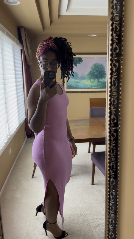This dress!! I snagged pink and yellow but now want more! The fit is great, I’m wearing a small, and it’s super comfortable! 
