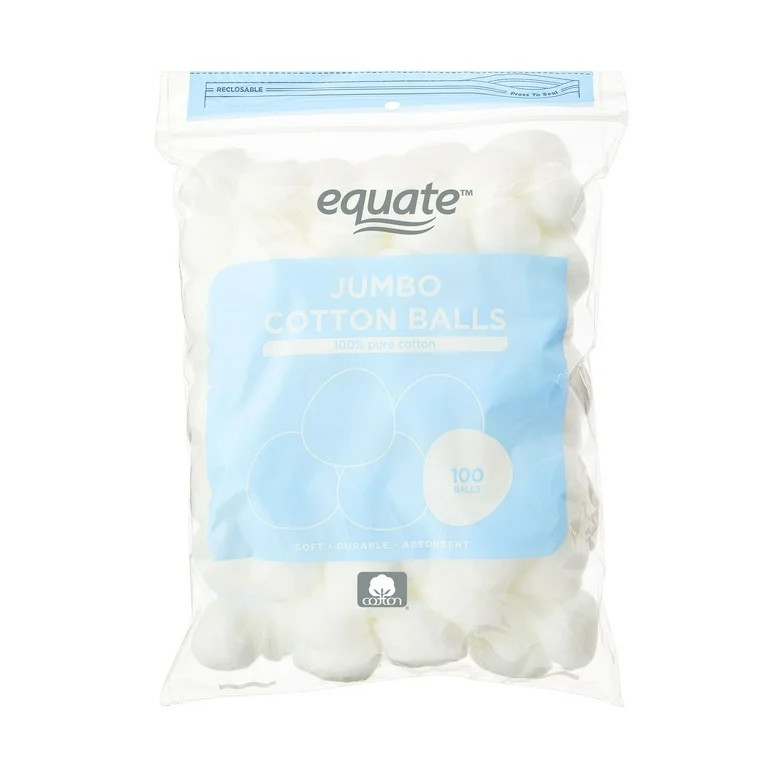 Equate Jumbo Cotton Balls, 100 Count | Walmart (US)