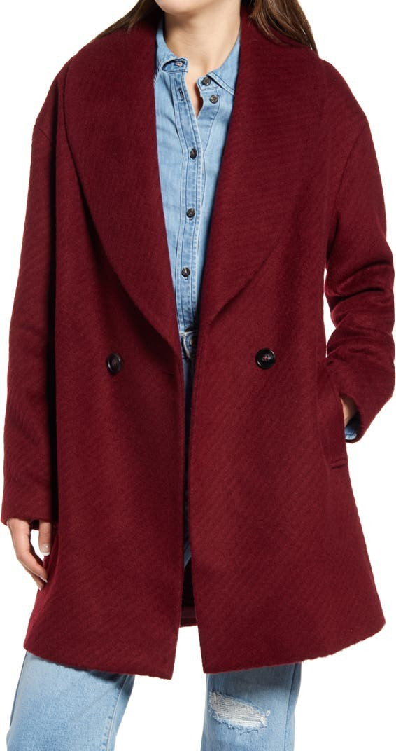 Shawl Collar Coat | Nordstrom
