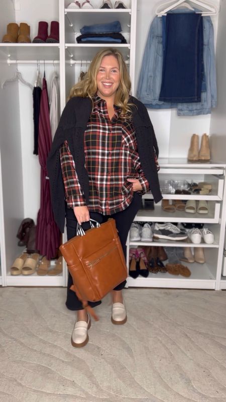 Plus size outfit idea, love this look so much! Everything runs true to size, and I have the underwear in the one size plus. Don’t forget you can use my code ASHLEYDXSPANX for a discount on anything regular priced at Spanx!Plaid shirt is the XXL, jeans are 18W.

#LTKVideo #LTKstyletip #LTKplussize
