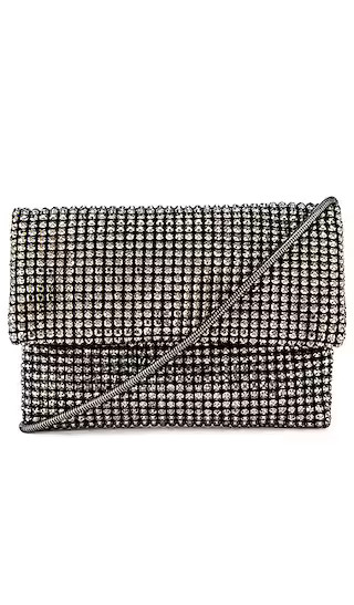 Cassie Crossbody Bag in Black Crystal | Revolve Clothing (Global)