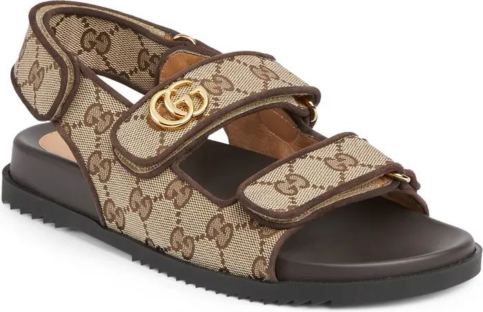 Moritz GG Supreme Canvas Sandal (Women) | Nordstrom