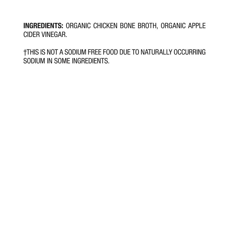 Pacific Foods Organic Unsalted Chicken Bone Broth, 32 oz Carton | Walmart (US)