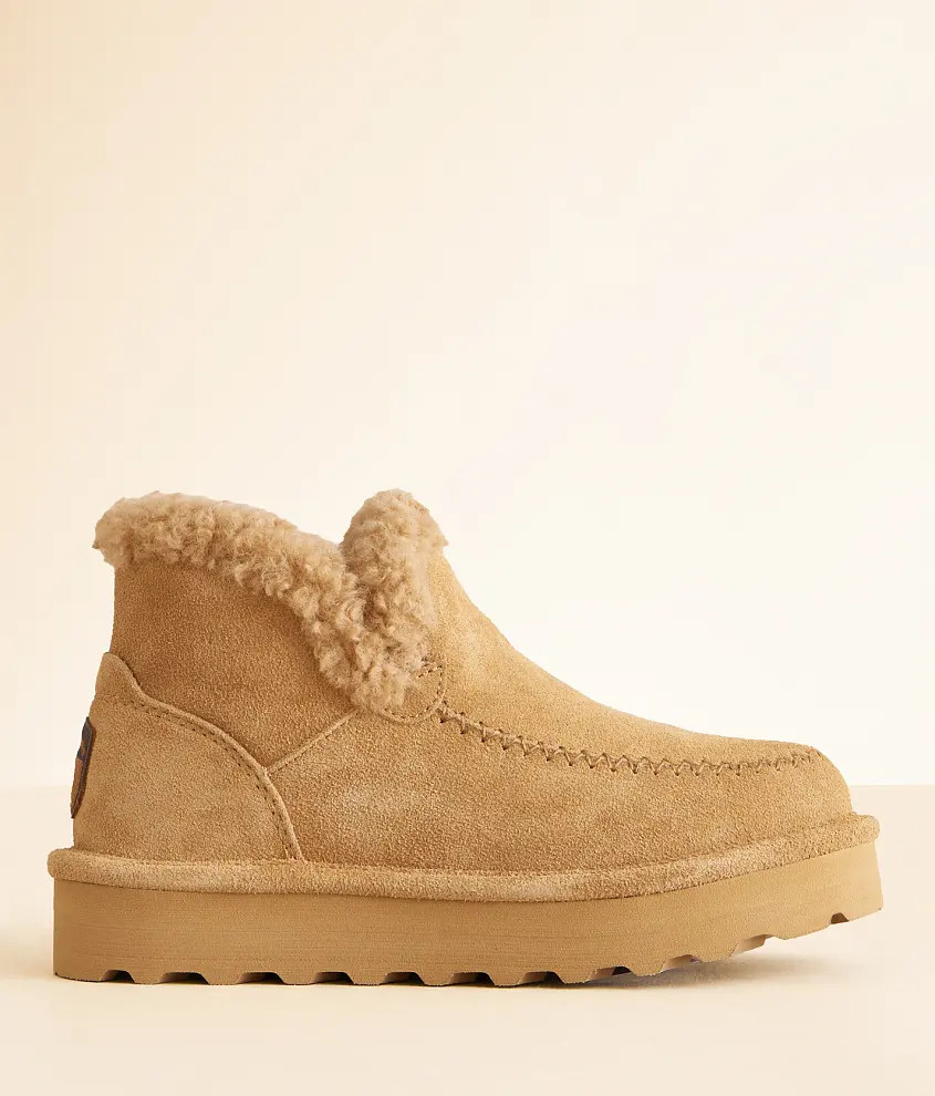 Maeve Platform Leather Ankle Boot | Buckle
